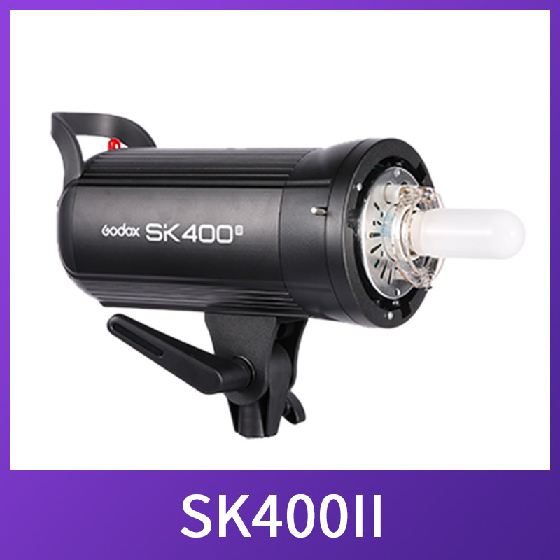 Sheng 400W second generation photo lamp SK400II photo studio flash flash light flash light built in X1 system