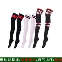 Golf socks Womens stockings Knee socks Football tennis socks Medium high tube Star letter striped socks Sports socks