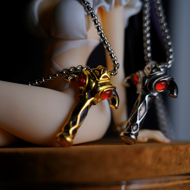 Dota 2 Merchandise Bkb Necklace Black King Staff Tower Accessories Dota 2 Secret Shop Ring Keychain