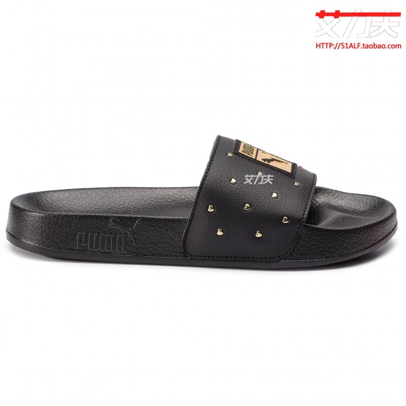 PUMA PUMA dép thể thao dép đi biển đôi giày nam và nữ đôi theo xu hướng vàng đinh tán tiêu chuẩn 369405 - Dép thể thao dép local brand