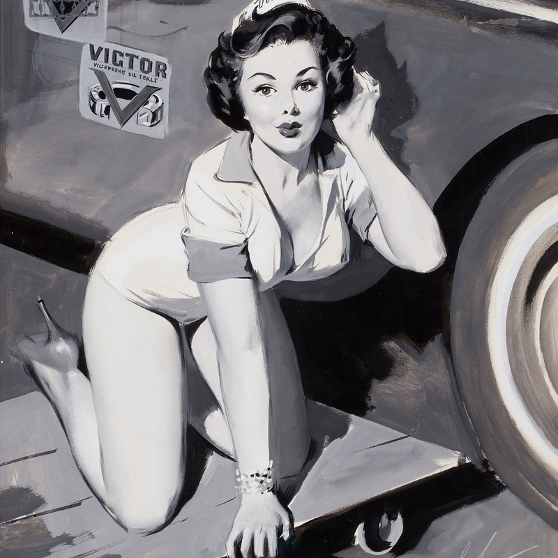 William Medkaff's Oil Painting Illustration Works High-Definition Image Collection American Contemporary Painting Reference Jpg Large Image Material