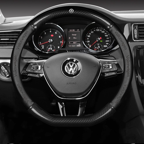 Чехол на руль Volkswagen Tiguan L Passat Tourang Sagitar Magotan Lingdu Tanyue Tuyue, кожаный чехол из углеродного волокна