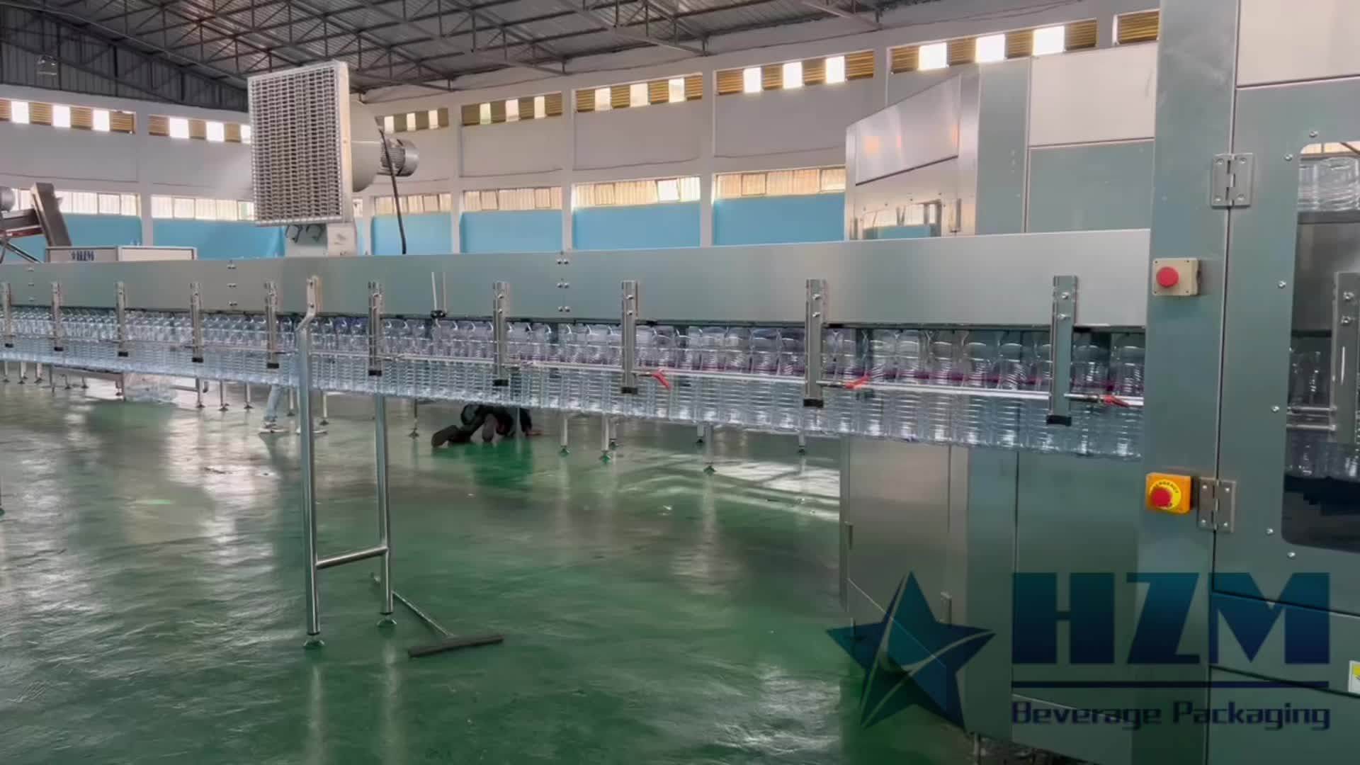 Automatic Small Scale Purified Water Bottling Plant Production Line For