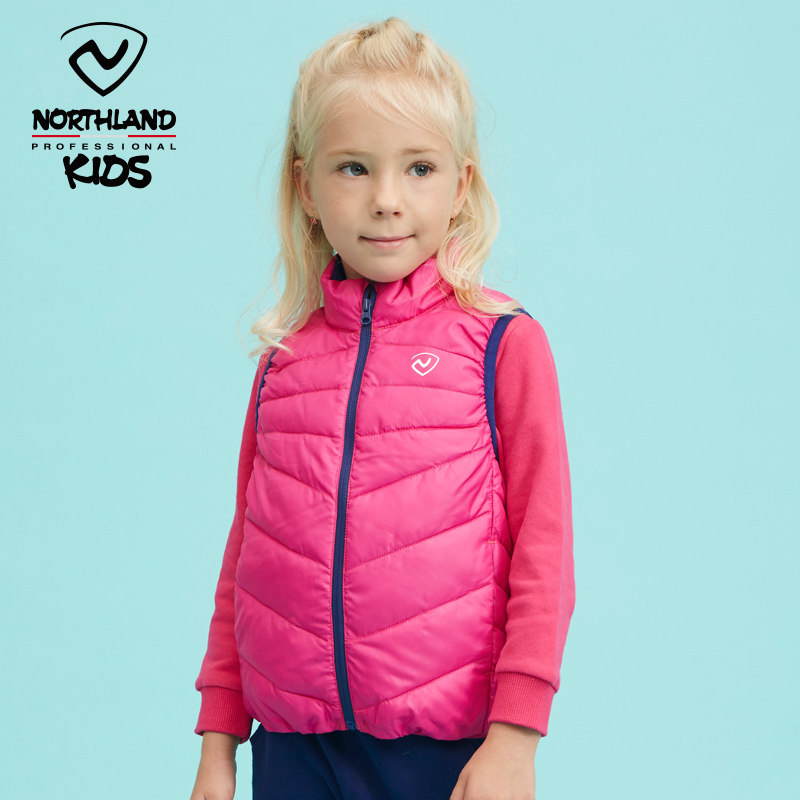 Northland 诺诗兰 中小童保暖棉马甲 天猫优惠券折后￥69包邮（￥99-30）男、女童3色可选