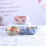 Бедный крупный калибр цветочный горшок Gao Fang Fang Flower Pinling Basketball Green Plant Plant Pac