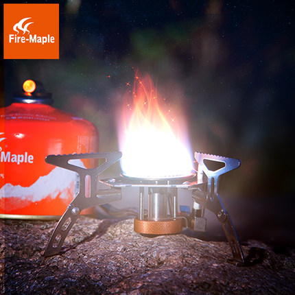 Fire Maple 105 Outdoor Furnace End Portable Camping Stove Energy Saving Two Style Gas Stove Live Fire Field Furnace End
