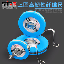 Top craftsman tough fiber waterproof tape measure 10 meters 20 meters 30 meters 50 meters soft tape ruler