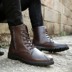 Giày cao cổ nam Martin Giày da nam retro ủng mùa đông, giày ống cao không thấm nước cho nam, giày cao cổ nam giày boots nam Giày ống