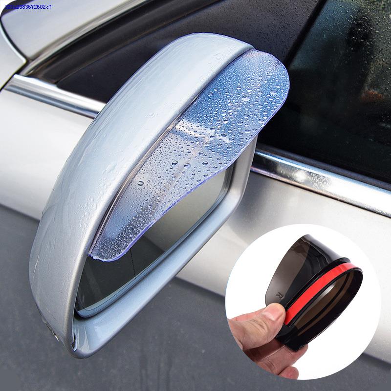 Car rear view mirror Rain-raised mirror reversing rain-proof universal rain cover clear rain-covered rain board window modified supplies