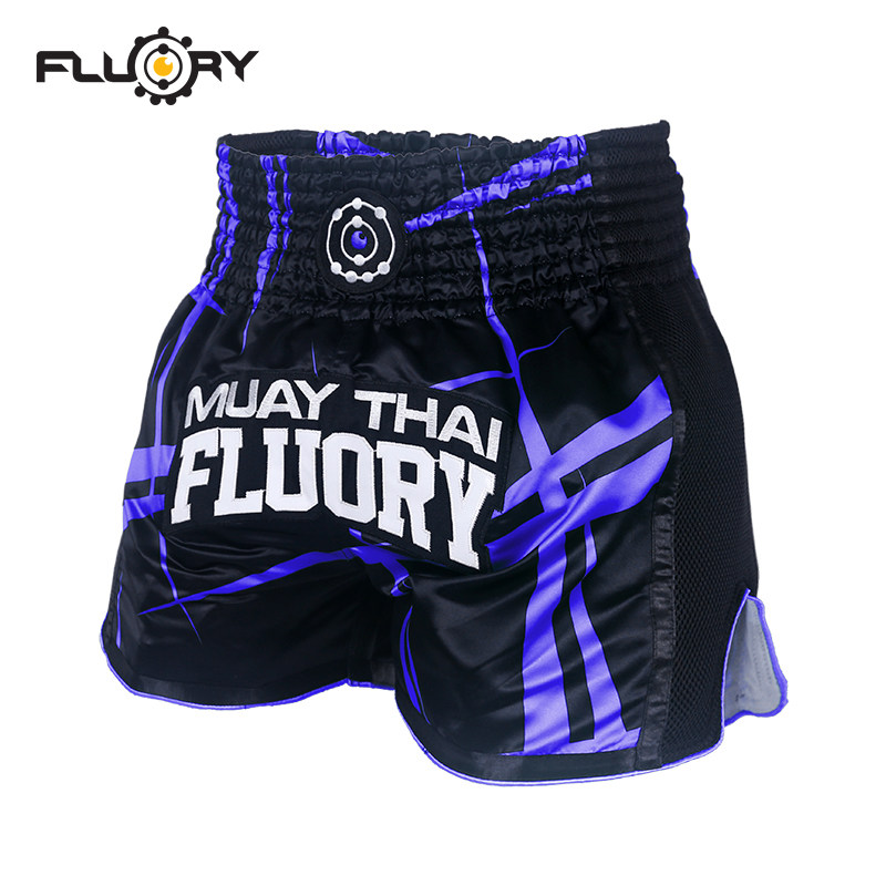 FLUORY Volleyball Muay Thai Shorts Loose Fighting Fighting Training Match Kids Adult Boxer Shorts 2019 New