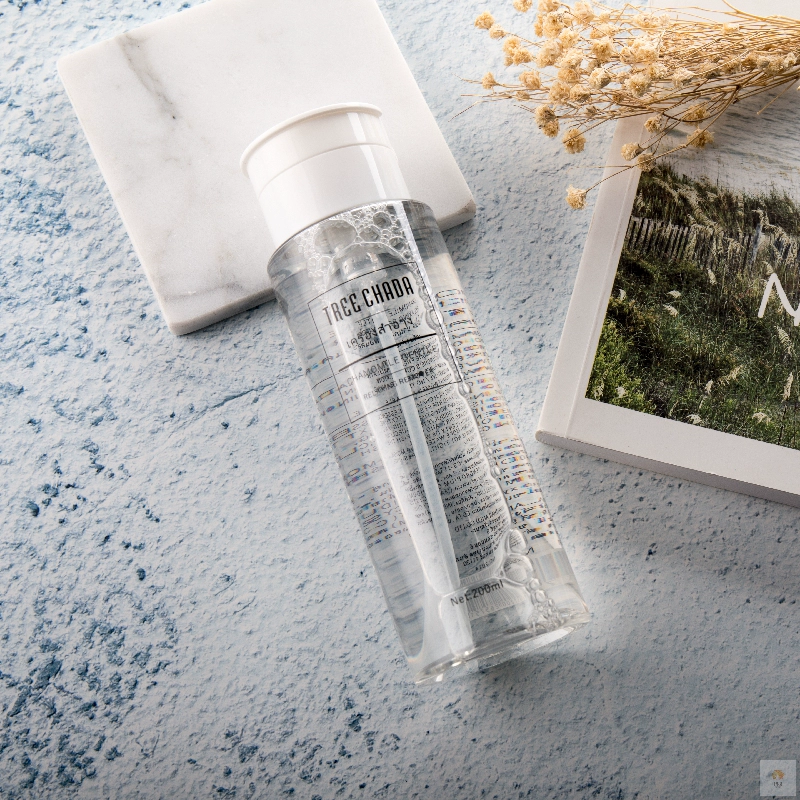 Nước tẩy trang Treechada chính hãng Nước tẩy trang 200ml Làm sạch và không nhờn Nước tẩy trang giá rẻ simple nước tẩy trang