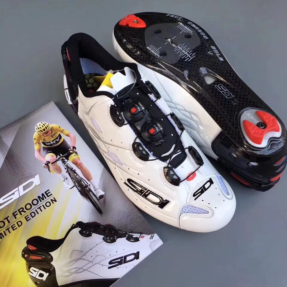 Italy SIDI SHOT SHOT2 VENT CARBONN SOLE ROAD RIDING CARD SHOES FULL CARBON BOTTOM