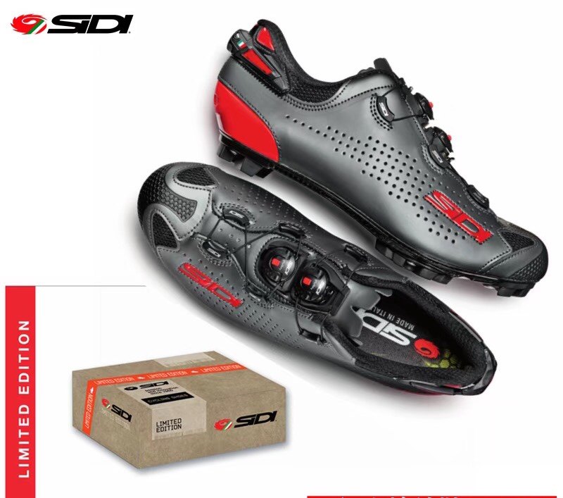 Italian SIDI MTB TIGER TIGER2 full carbon bottom mountain biking card shoes fitness bike card shoes