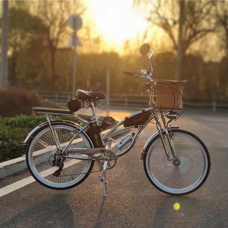 Retro bicycle Shanghai British city commuter 24-26 inch beach adult variable speed mountain unisex