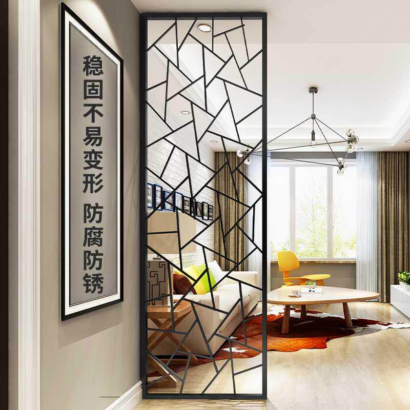 Nordic Iron Art Screen Light Extravagant to the family Xuanguan Partition Minimyo Fashion Net Red Living Room Decoration Room Background Wall-Taobao