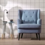 Nordic hổ lười biếng đơn ghế sofa hiện đại phòng khách tối giản phòng ngủ ban ghế American Giải trí vải ghế sofa - Ghế sô pha ghế sofa lười