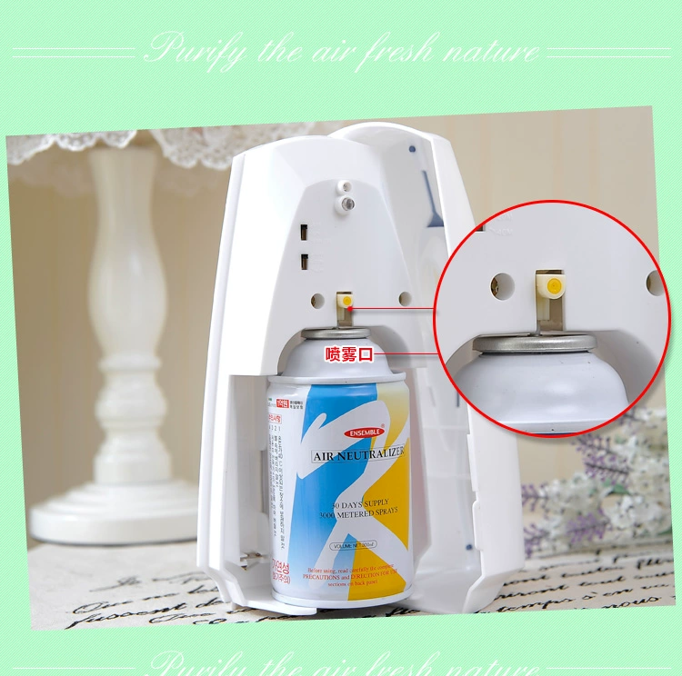 Bình xịt khí tự động thời gian làm mát không khí phun trong nhà bình xịt nước hoa nhà vệ sinh khử mùi nước hoa thêm hương thơm - Trang chủ