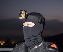 Corda motion camera head with motion camera accessories for wearing