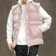 Mùa đông dụng cụ nam giản dị áo vest vest dày lỏng lẻo không tay cotton phù hợp với vest nam vest vest áo vest nam tuổi 50