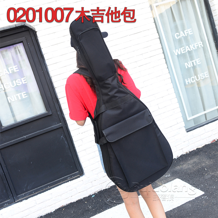 Guitar new bag buluolng original factory double shoulder oxford cloth 43 inch 41 inch folk ballad backpack 42 black 36 inch-Taobao