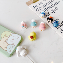 Data cable protective cover for Apple Huawei vivo Android mobile phone charging cable Anti-break bite line creative 11