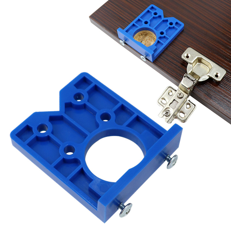 Hinge drilling locator 35mm door panel hinge positioning template woodworking hinge drilling installation auxiliary tool