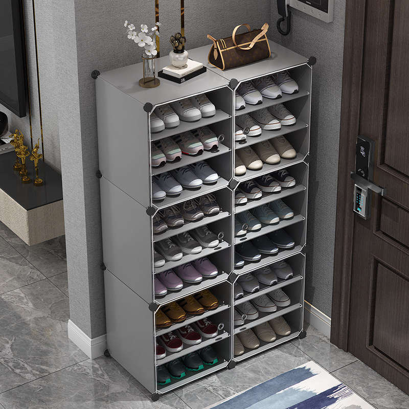 Shoe rack Easy doorway containing home indoor good-looking bedroom anti-dust new 2021 Shoes God-Ware Small Shoe Cabinet