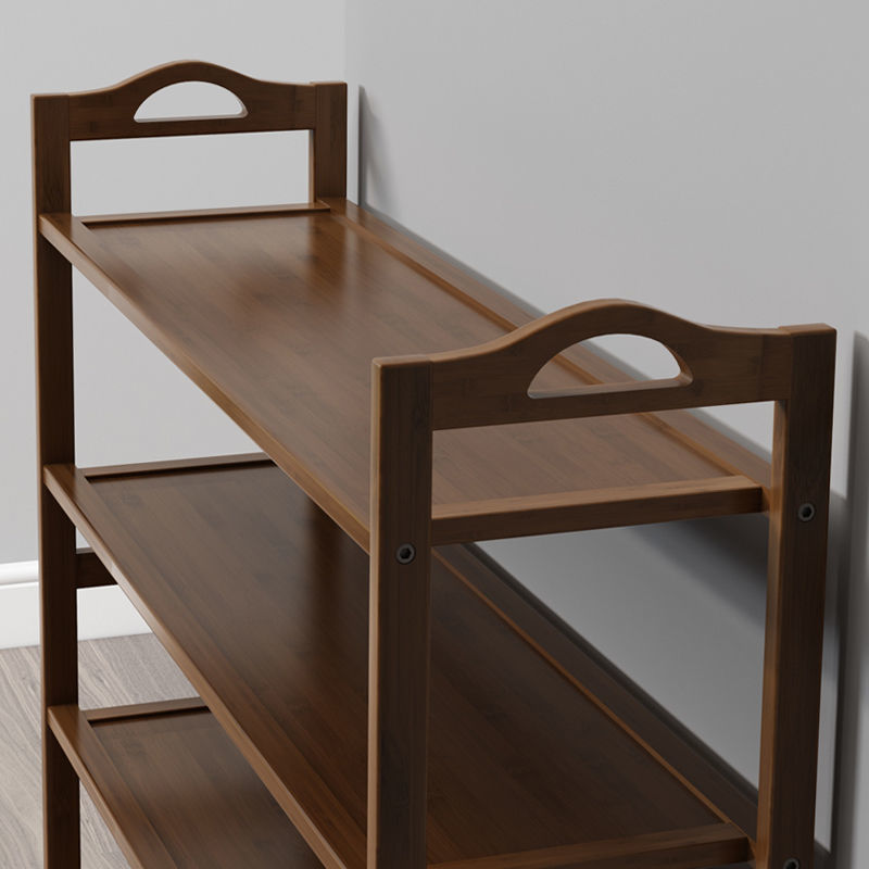 Dust-proof home shoe rack Easy doorway multilayer solid wood storage Viner Economy Type shelf Dormitory Shoe Cabinet