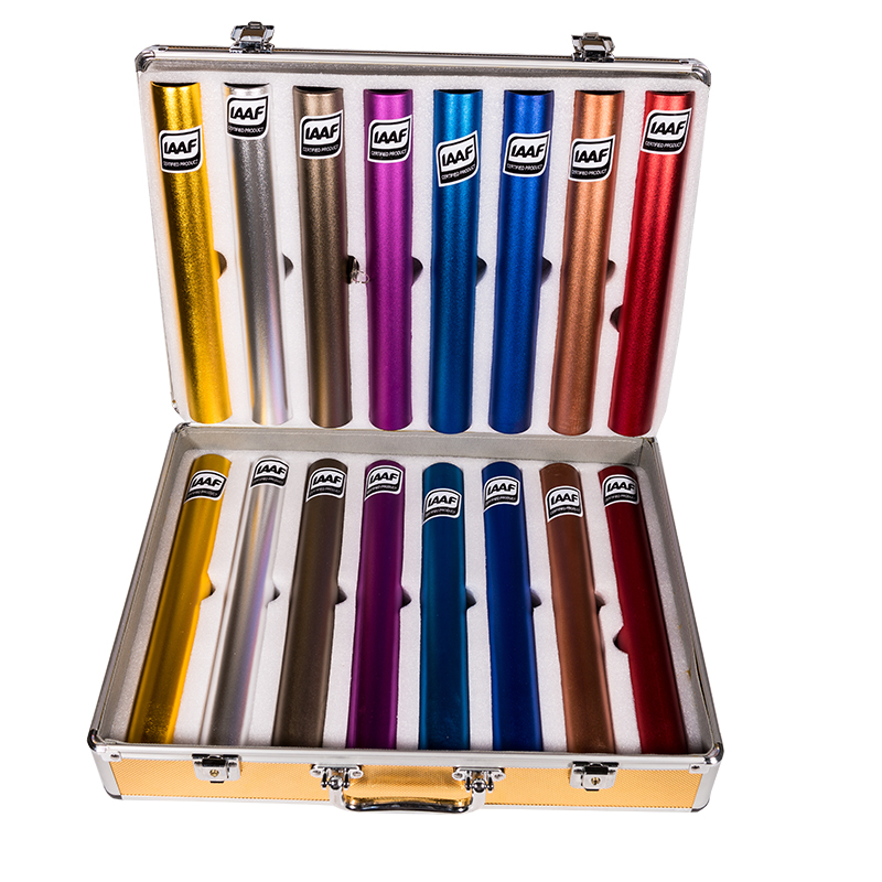 Baton Athletics Aluminum Alloy Games Special 38mm Baton Vibrato Pass Stick Competition Standard