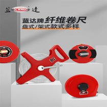 Blueda high-precision hemp ruler 50 m 30 m large measuring tape 10 m 20 m Engineering measure with cloth ruler Sports