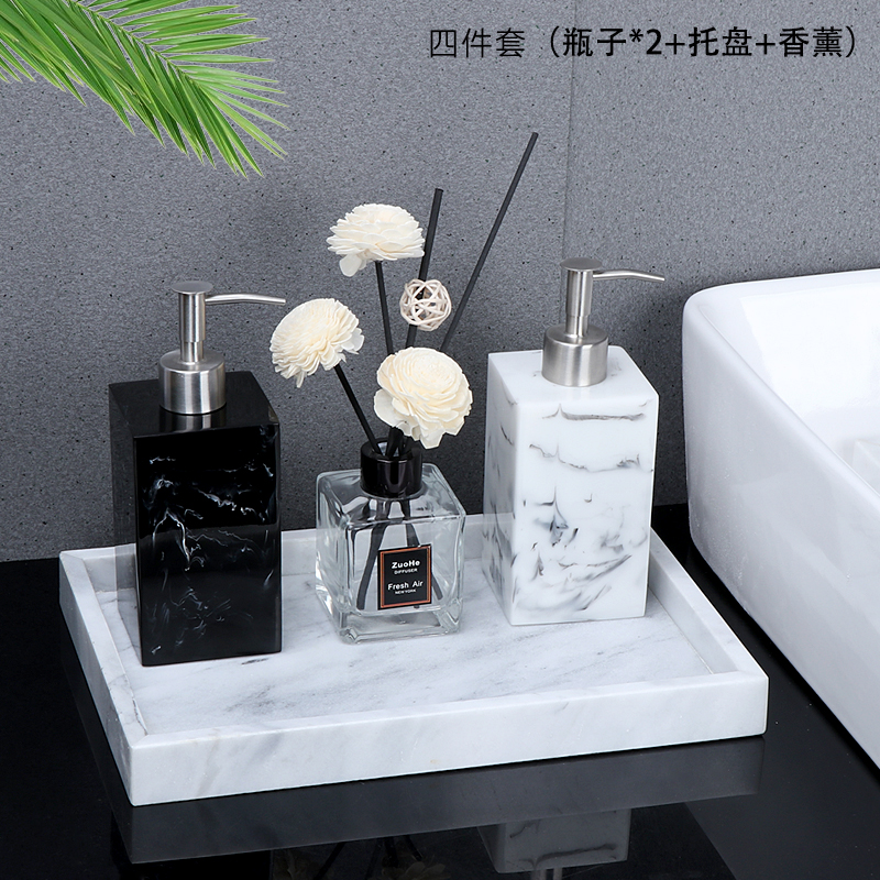 Prototype room Bathroom Home Goods Suit Hotel Make-up Room Handwashing Liquid Bottle Sub Nordic Split Emulsion Press Bottle