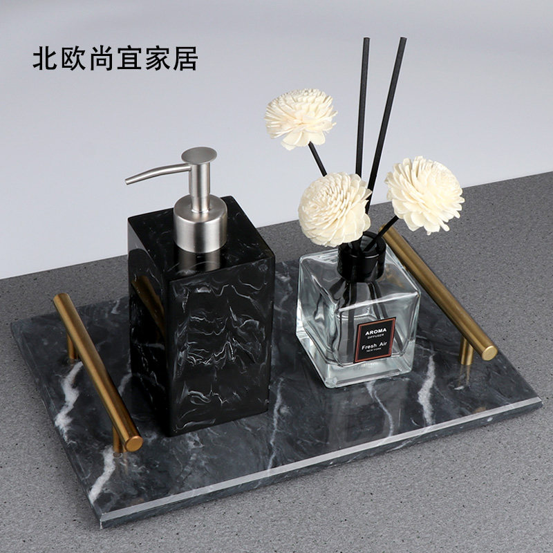 Prototype room Bathroom Home Goods Suit Hotel Make-up Room Handwashing Liquid Bottle Sub Nordic Split Emulsion Press Bottle