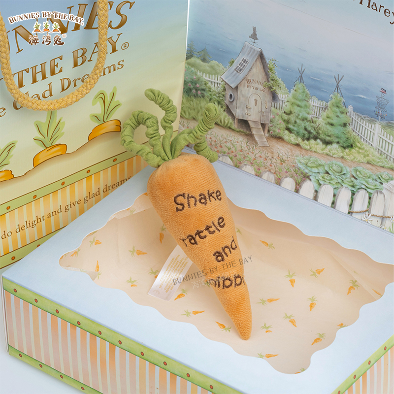 Bunnies Rosule Rattle Baby Boy Toy Birthday Gift Plush Doll Bag Pendant Paparazzi Bay Rabbit