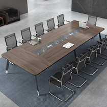 Conference Table Long Table Minimalist Modern Desk Chair Combined Small Conference Room Table Oval Strip Table Bench