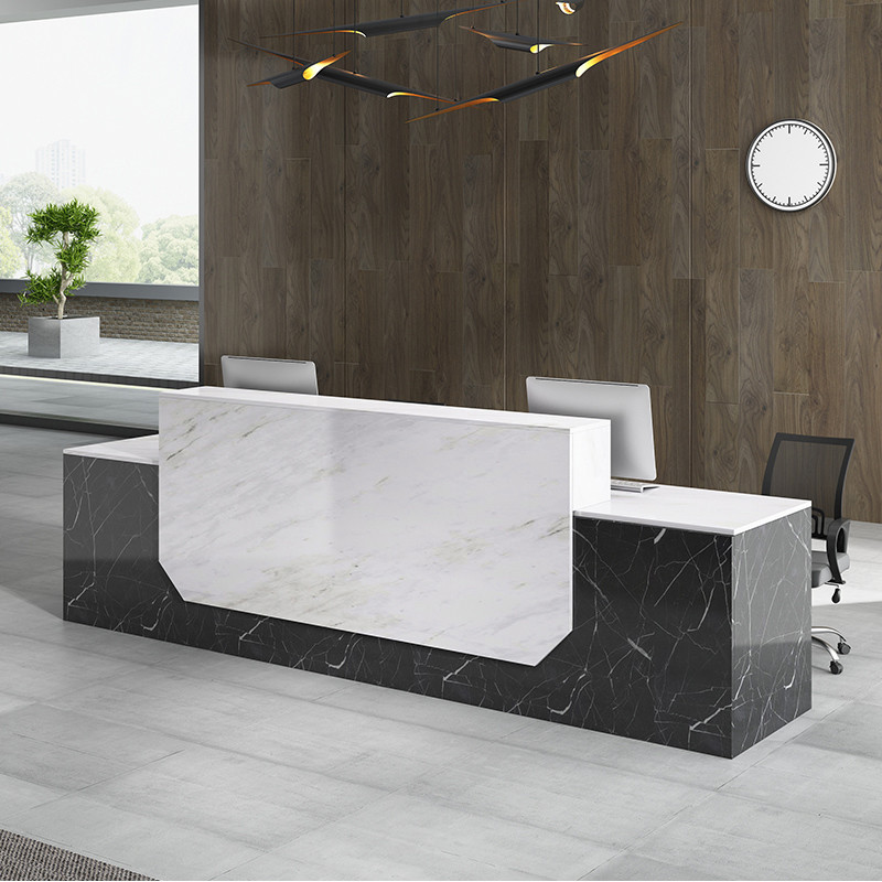 Company Front Desk Consulting Desk Welcome Bar Training Service Table Non-Painting Workstation