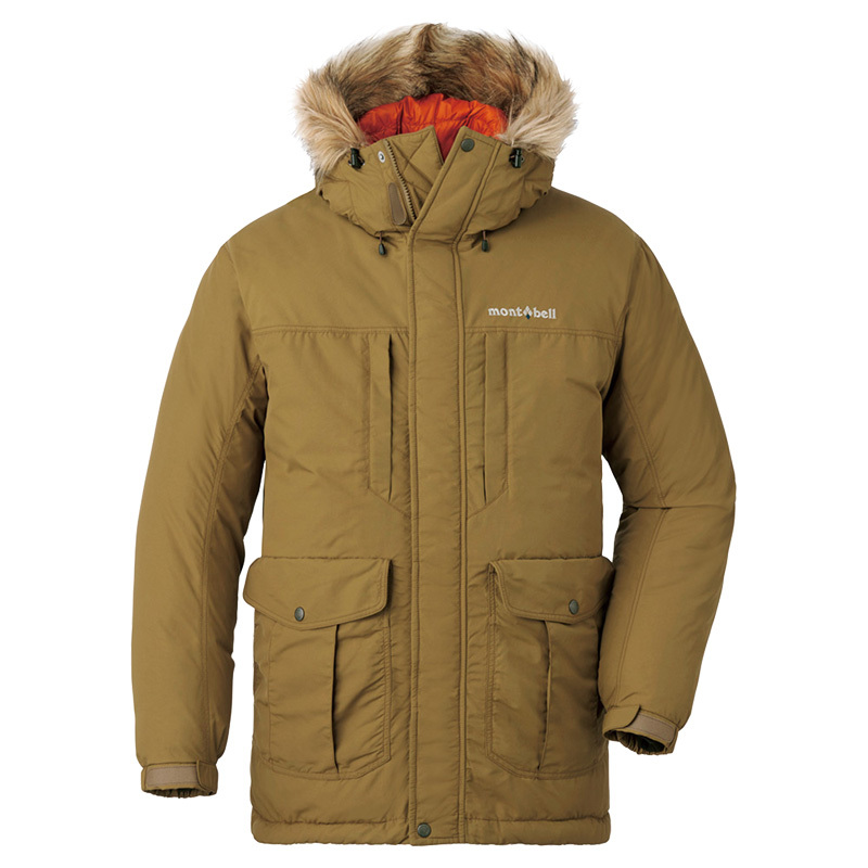 Montbell Classic Autumn and Winter Thickened Windproof Mid-Length Warm Workwear Parka down Coat Goose down 1101545