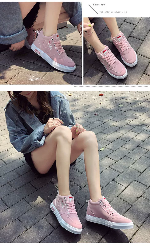 Giày cao gót nữ giản dị 2018 mùa thu thấp giúp sinh viên giày vải đế bằng đế thấp trượt giày nữ phiên bản Hàn Quốc