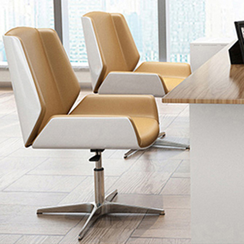 Boss chair modern minimalist office chair swivel chair genuine leather computer chair large class chair business high backrest comfortable for a long time