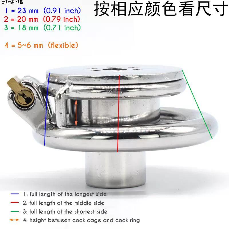 Khóa âm kim loại dành cho nam CB âm khiết khóa siêu nhỏ giới hạn 0 giá trị máy tính bảng JJ lồng chim với ống thông BDSM