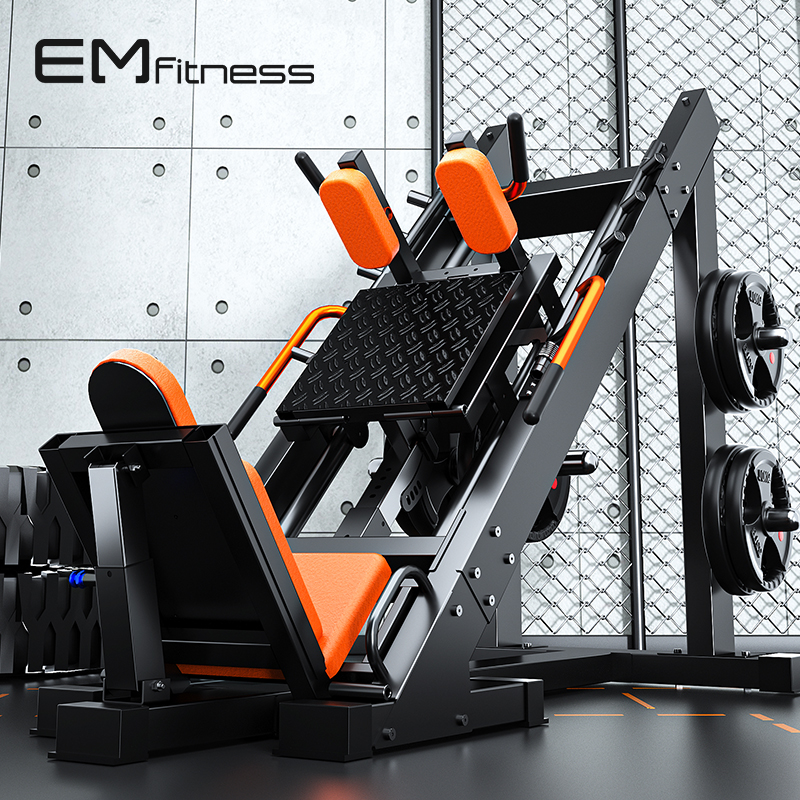 45 Degrees Inverted Pedaling gym gym Pedaling Two-in-one Commercial Home Leg Glutes DEEP SQUATTING FITNESS EQUIPMENT APPARATUS-TAOBAO