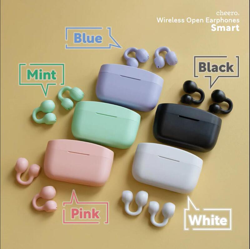 Cheero Bluetooth Earphones, Air Conduction, Non-In-Ear Wireless Earphones, Sports Ear Clip Type, New Model 2026