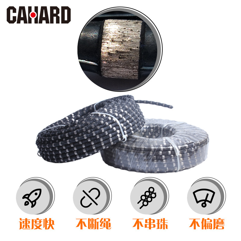 Concrete cutting machine rope sawmill electric cutting marble granite mine stone diamond string bead rope saw