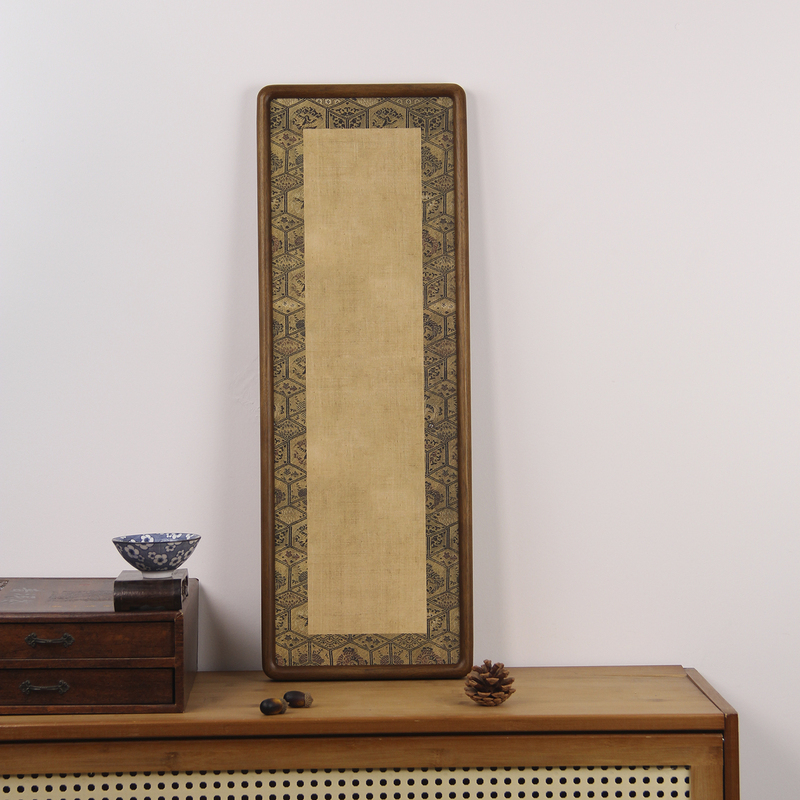Antique-Style Black Walnut Solid Wood Blank Calligraphy Frame Rectangular Picture Frame Empty Frame for Mounting and Framing Antique-Style Black Walnut Solid Wood Blank Calligraphy Frame Rectangular Picture Frame Empty Frame for Mounting and Framing