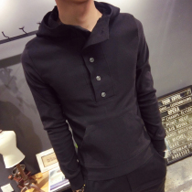 Mens sweater pullover hooded spring and Autumn 2020 new long-sleeved hoodie Korean version of the trend handsome fashion brand slim jacket