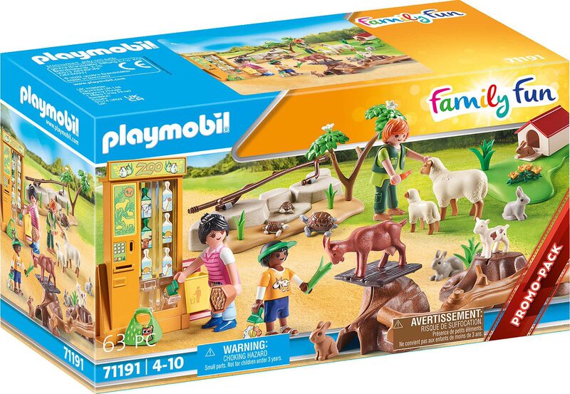 Mobi World New Tree House Animal Playground Series Playmobil 71142 71191 71192