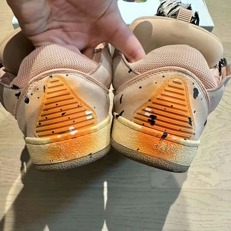 Multiple Brands of Orange Thick-Soled Height-Increasing Sneakers for Men, Summer Casual Sports Shoes with a Stylish Design, Trendy Shoes for Men