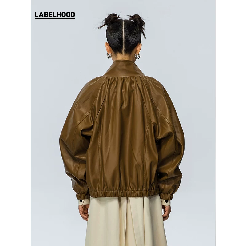 Коричневая куртка THE LAWN для отдыха, oversize