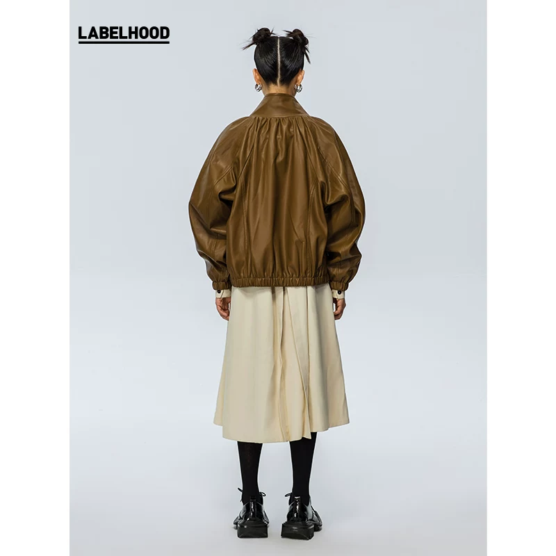 Коричневая куртка THE LAWN для отдыха, oversize