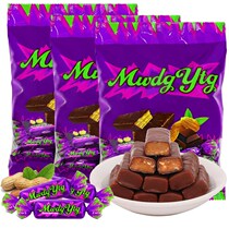 Paper sugar bulk Russian sugar gift box three catties purple sugar small packaging import package domestic net red whole