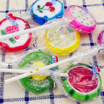Fruit Sliced Stick Candy all 100 Casual Nostalgic Candy Fruit Taste Great Gift Bags Children Rewards